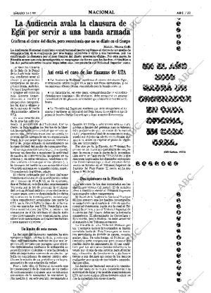 ABC MADRID 16-01-1999 página 23