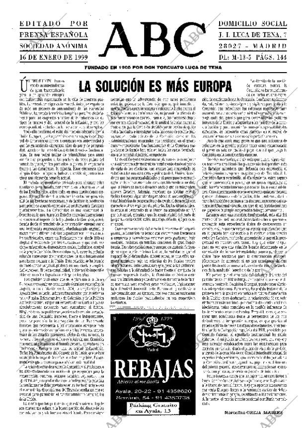 ABC MADRID 16-01-1999 página 3