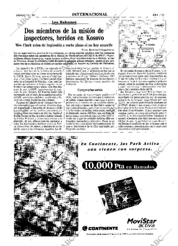 ABC MADRID 16-01-1999 página 33