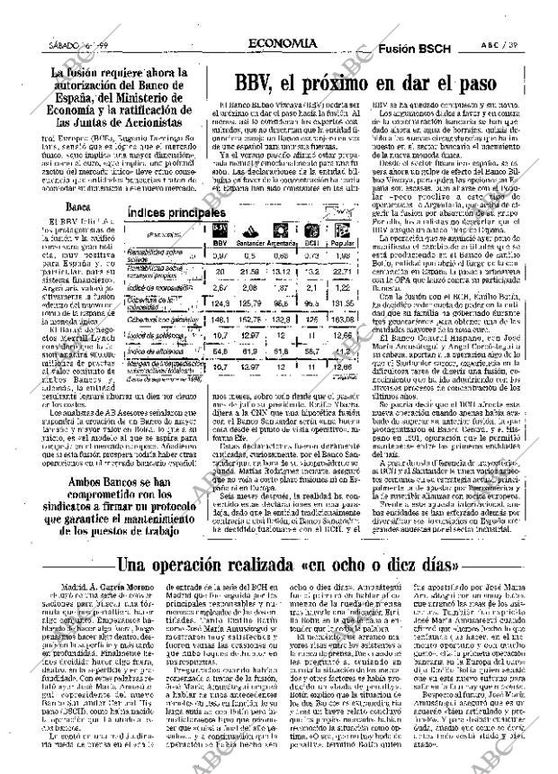 ABC MADRID 16-01-1999 página 39