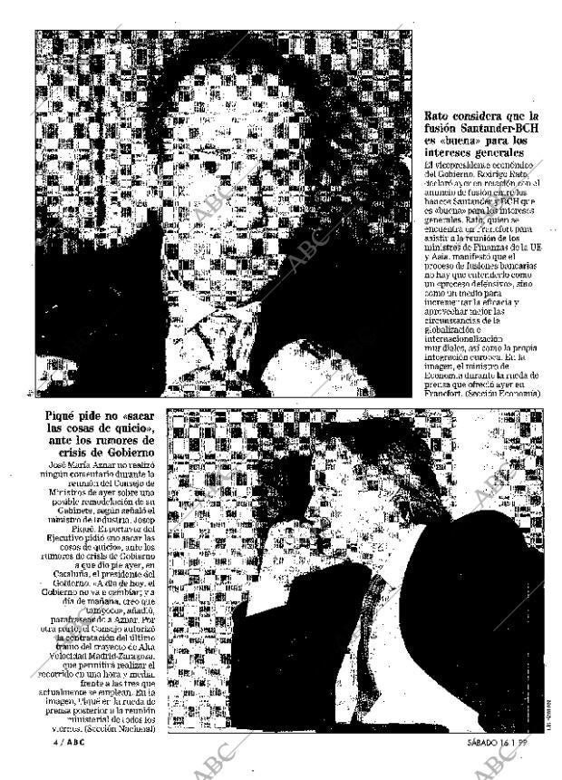 ABC MADRID 16-01-1999 página 4