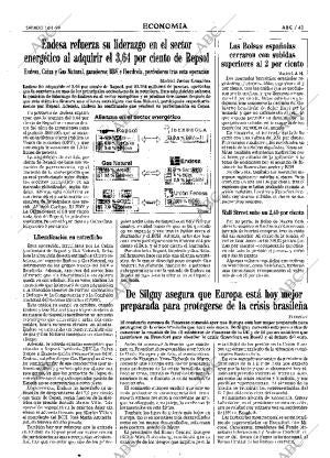 ABC MADRID 16-01-1999 página 43