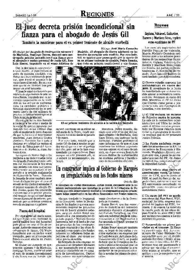 ABC MADRID 16-01-1999 página 53