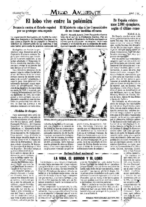 ABC MADRID 16-01-1999 página 69
