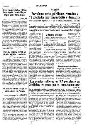 ABC MADRID 16-01-1999 página 74