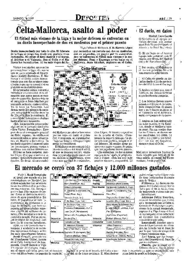 ABC MADRID 16-01-1999 página 79