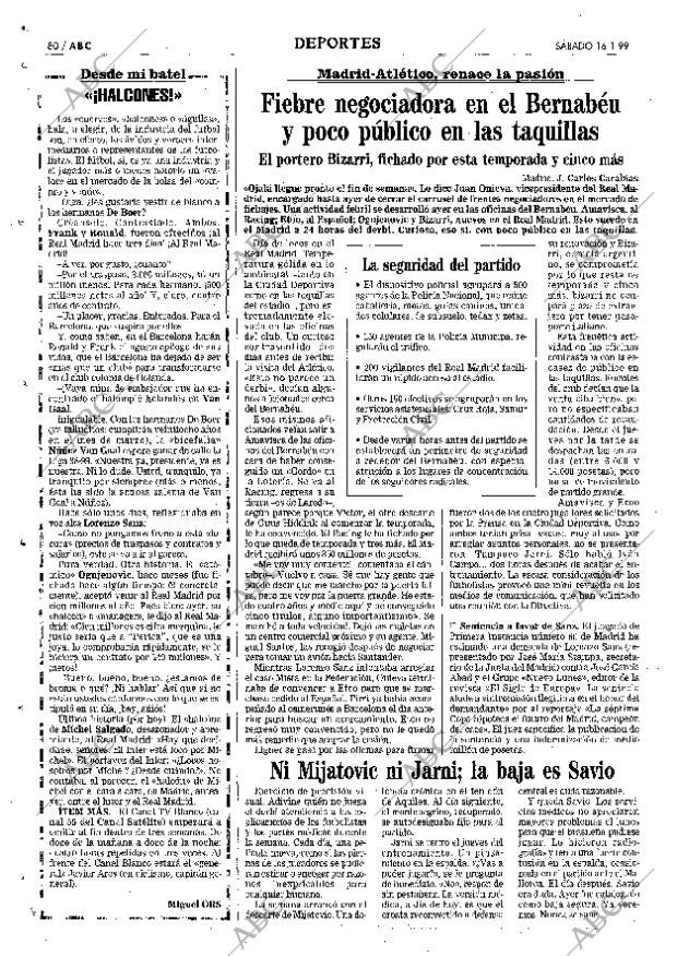 ABC MADRID 16-01-1999 página 80