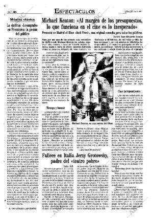 ABC MADRID 16-01-1999 página 84