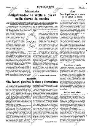 ABC MADRID 16-01-1999 página 85