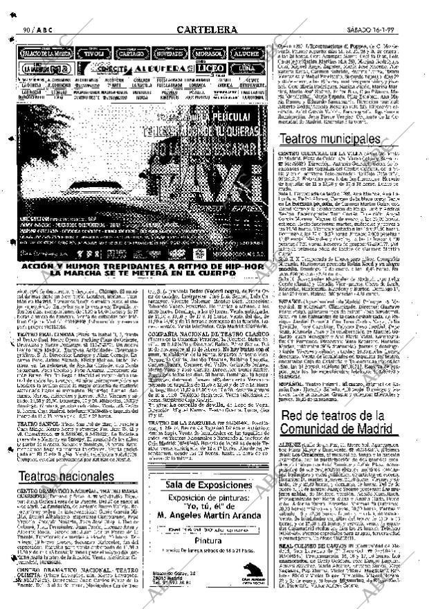 ABC MADRID 16-01-1999 página 90