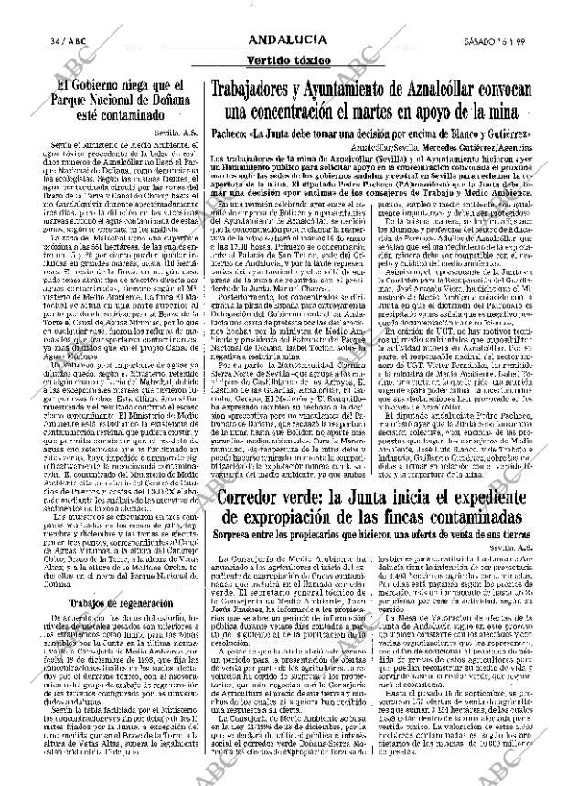 ABC SEVILLA 16-01-1999 página 34