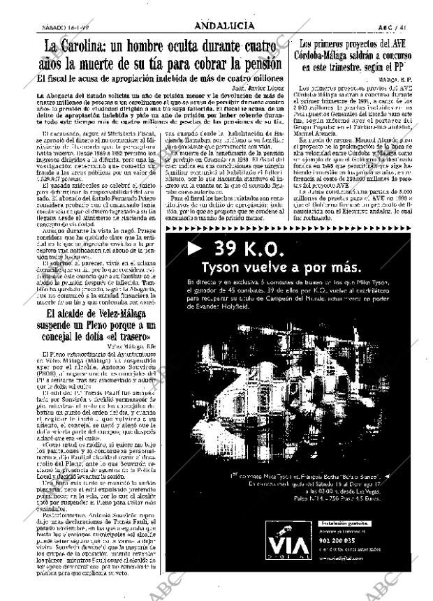 ABC SEVILLA 16-01-1999 página 41