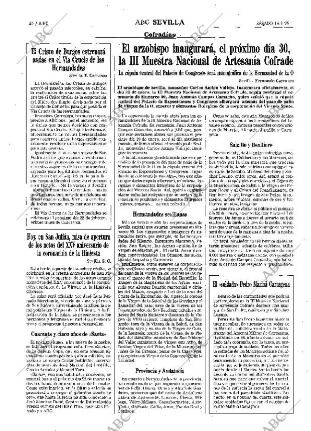 ABC SEVILLA 16-01-1999 página 46