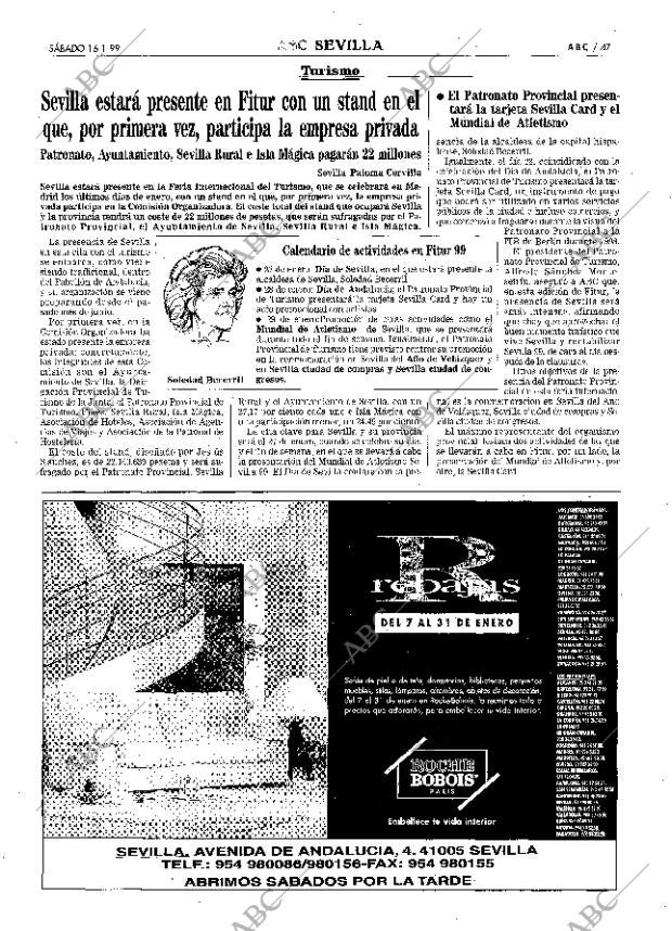 ABC SEVILLA 16-01-1999 página 47