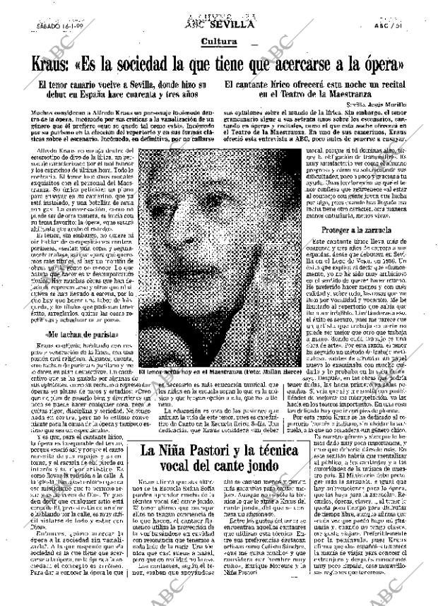 ABC SEVILLA 16-01-1999 página 51