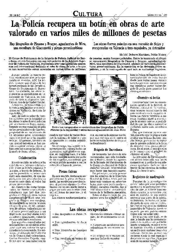 ABC SEVILLA 16-01-1999 página 58