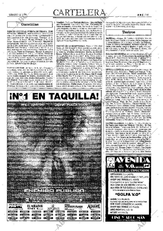 ABC SEVILLA 16-01-1999 página 81