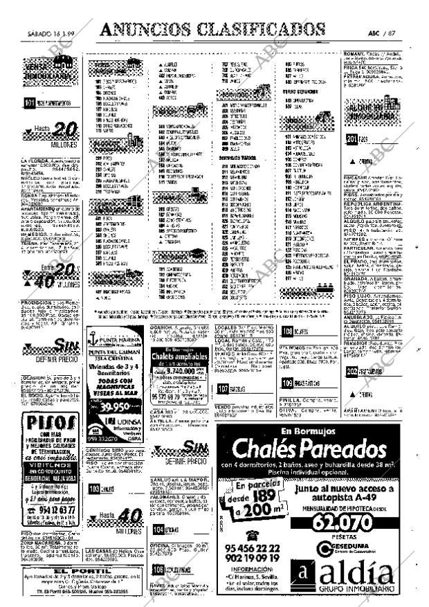 ABC SEVILLA 16-01-1999 página 87