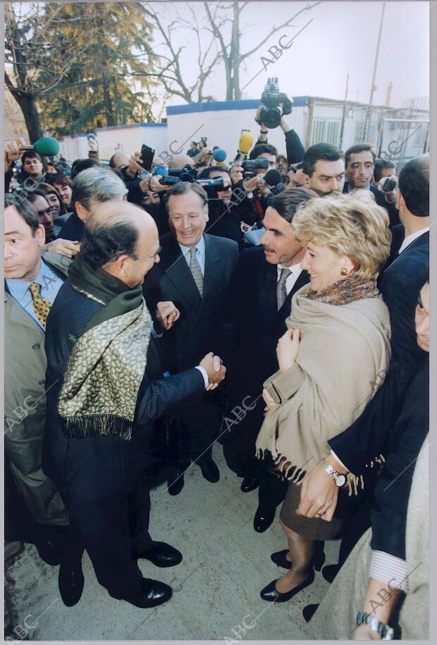 Aznar y botín Firmaron el lanzamiento del archivo virtual de la cultura en la...
