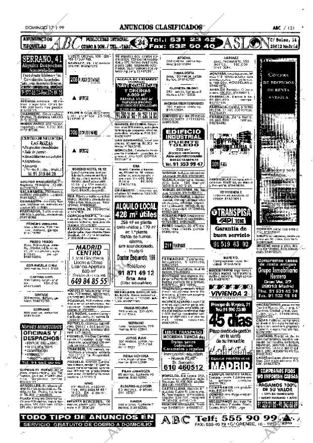 ABC MADRID 17-01-1999 página 121