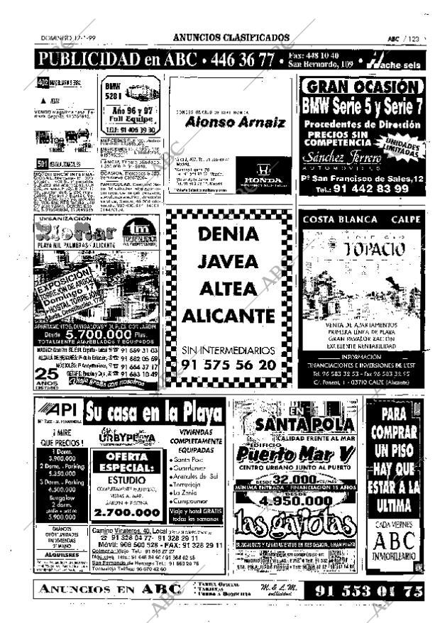 ABC MADRID 17-01-1999 página 123