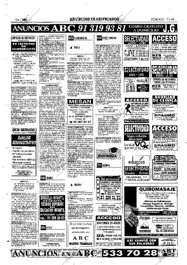 ABC MADRID 17-01-1999 página 126