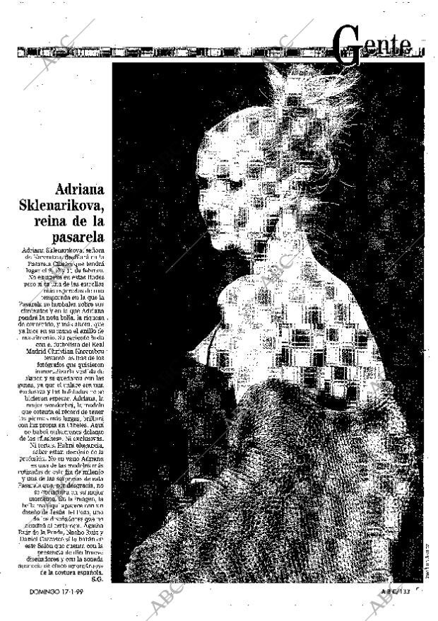 ABC MADRID 17-01-1999 página 133