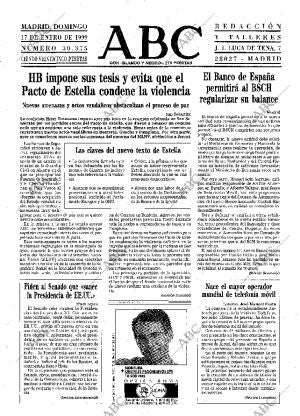 ABC MADRID 17-01-1999 página 17