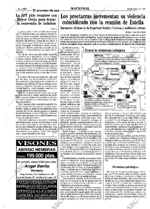 ABC MADRID 17-01-1999 página 26