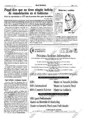 ABC MADRID 17-01-1999 página 27