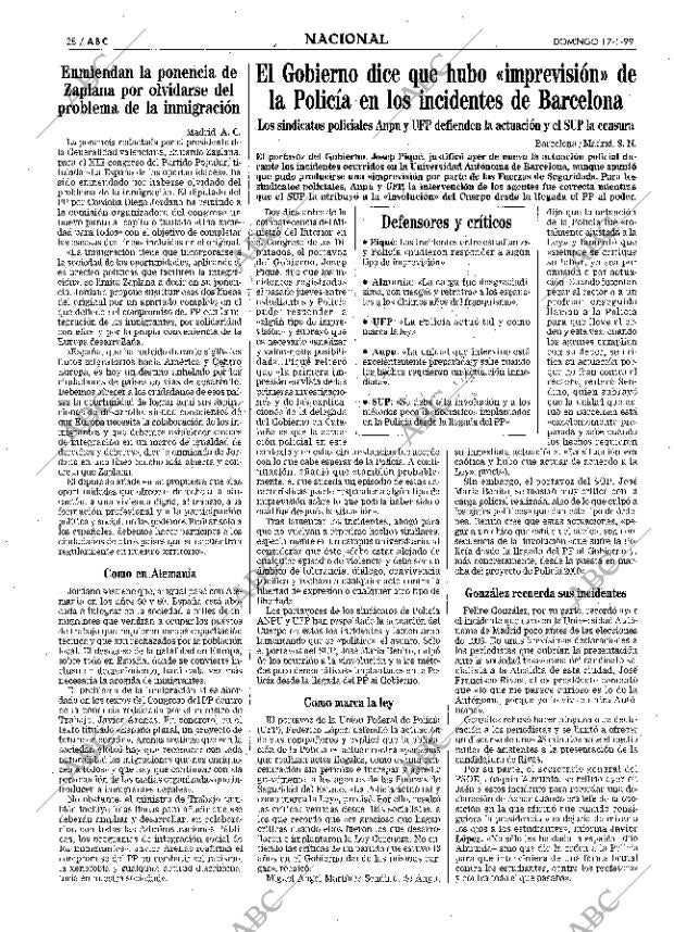 ABC MADRID 17-01-1999 página 28