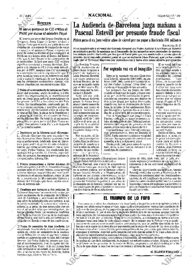 ABC MADRID 17-01-1999 página 30