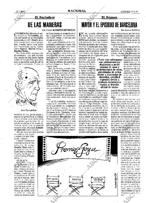 ABC MADRID 17-01-1999 página 32