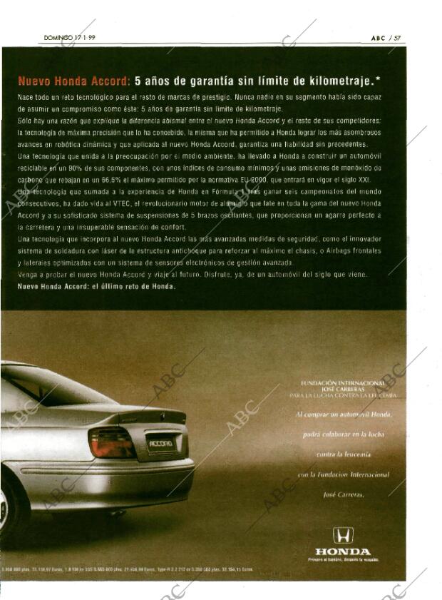ABC MADRID 17-01-1999 página 57