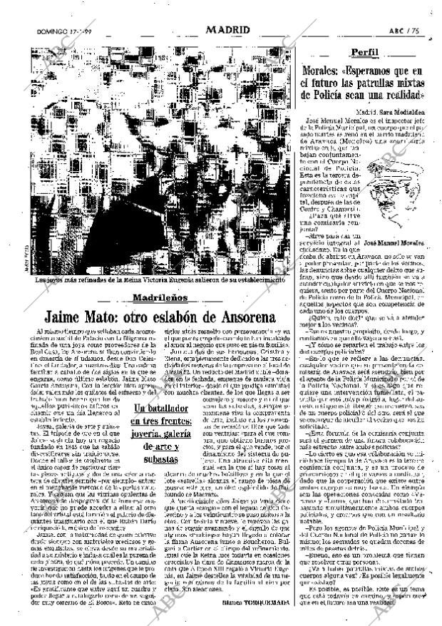 ABC MADRID 17-01-1999 página 75