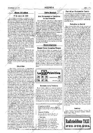 ABC MADRID 17-01-1999 página 77