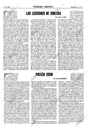 ABC MADRID 17-01-1999 página 78