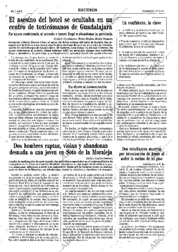 ABC MADRID 17-01-1999 página 82