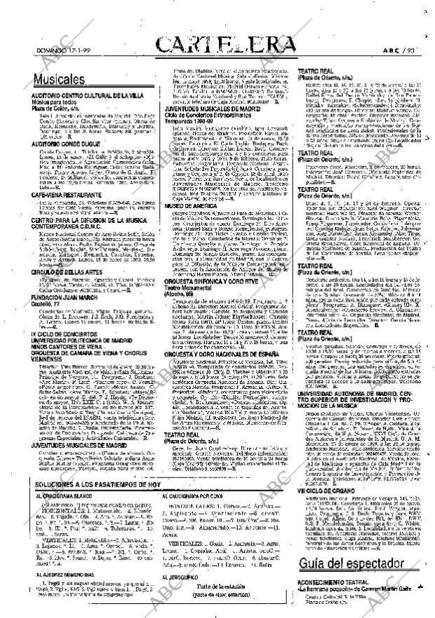 ABC MADRID 17-01-1999 página 93