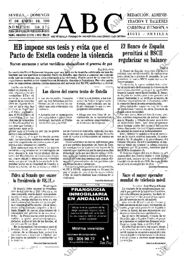 ABC SEVILLA 17-01-1999 página 21