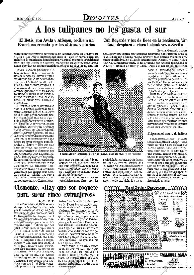 ABC SEVILLA 17-01-1999 página 93