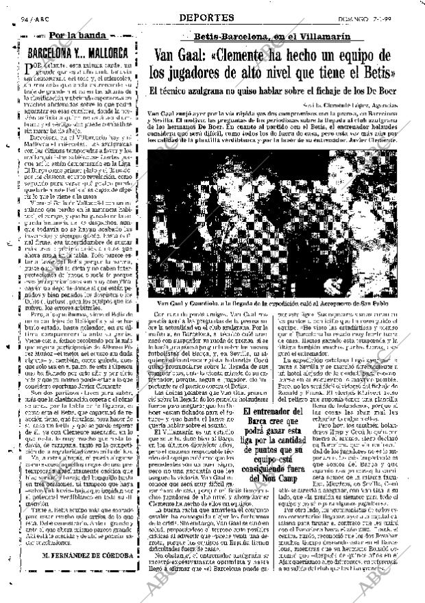 ABC SEVILLA 17-01-1999 página 94