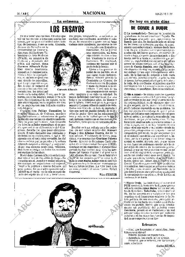 ABC SEVILLA 18-01-1999 página 30