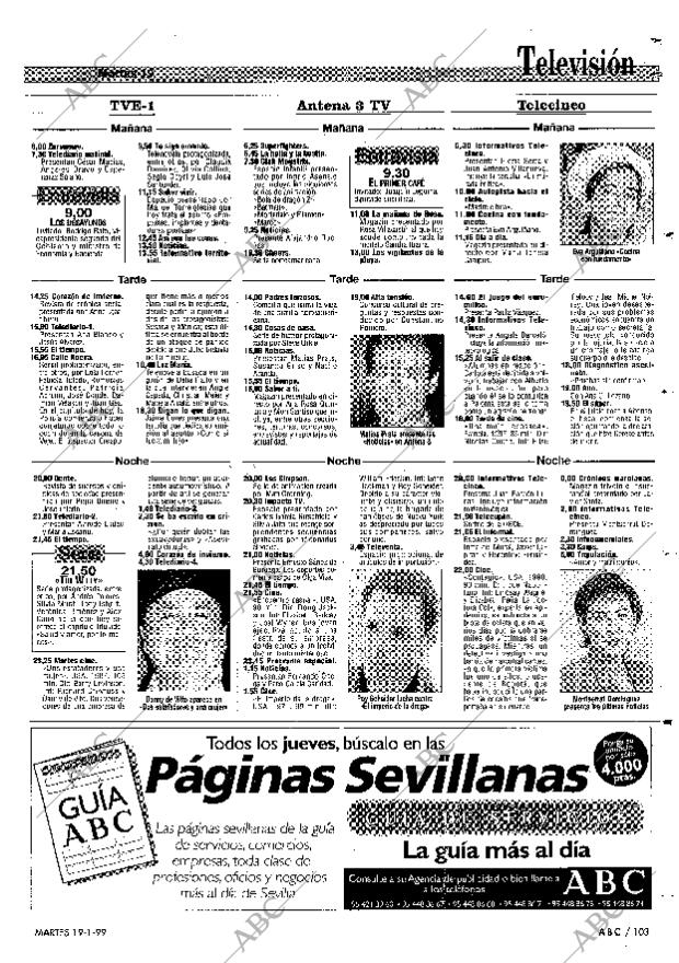 ABC SEVILLA 19-01-1999 página 103