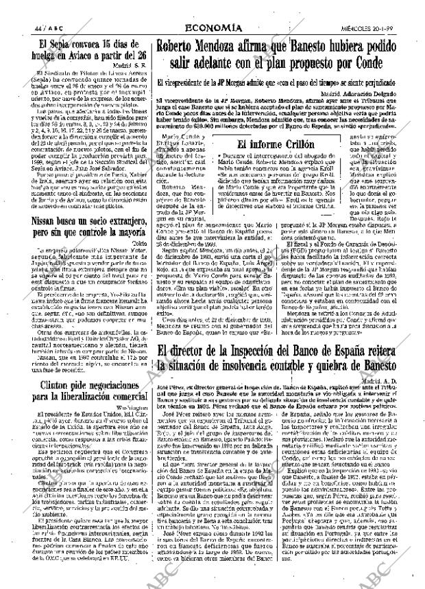 ABC MADRID 20-01-1999 página 44
