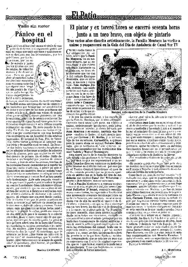 ABC SEVILLA 23-01-1999 página 100