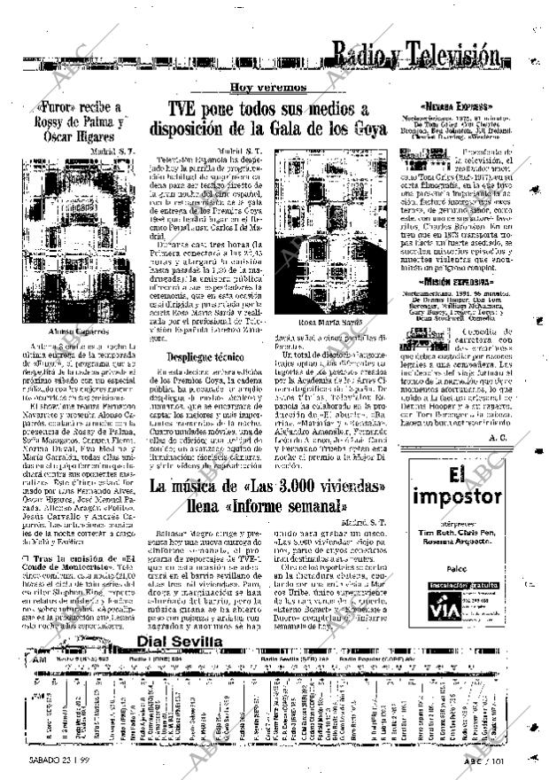 ABC SEVILLA 23-01-1999 página 101