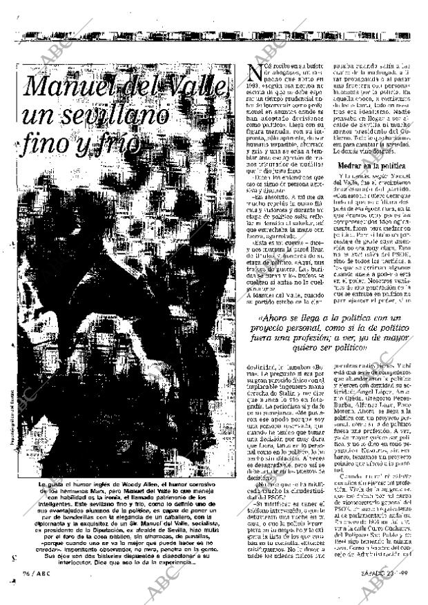ABC SEVILLA 23-01-1999 página 96