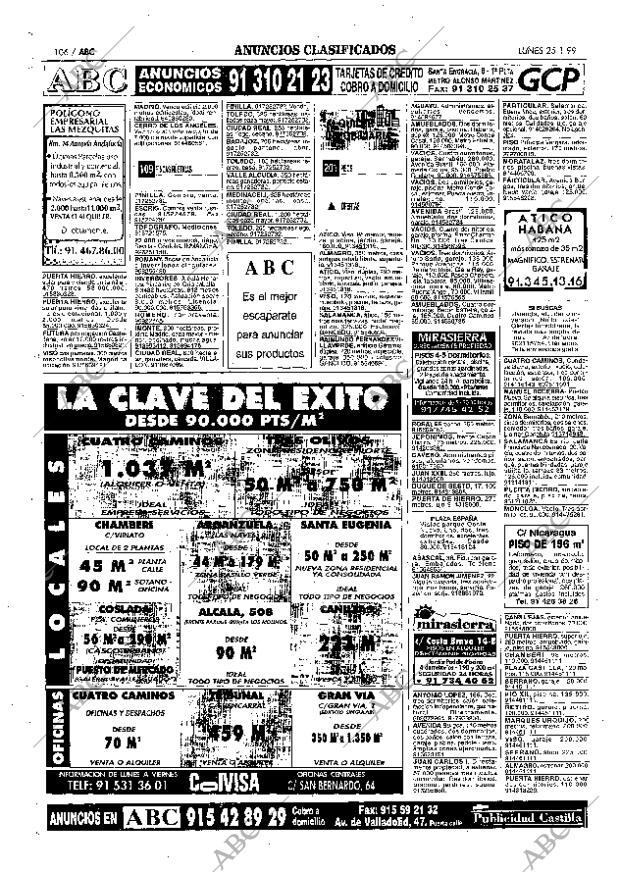 ABC MADRID 25-01-1999 página 106