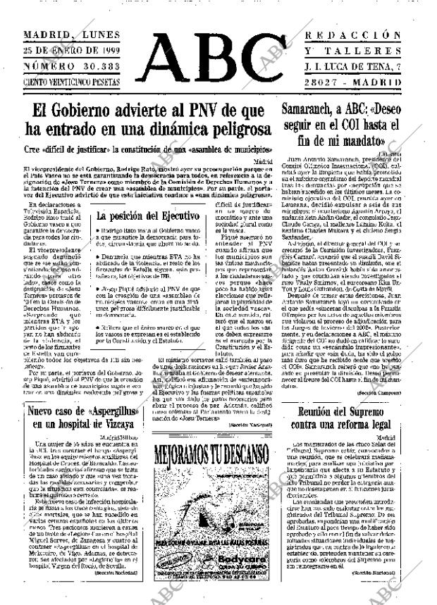 ABC MADRID 25-01-1999 página 13